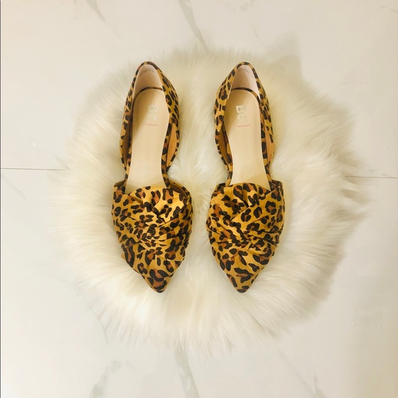 BORN IN CALIFORNIA Vegan Pointy Toe D’orsay Flats - Picture 1 of 4